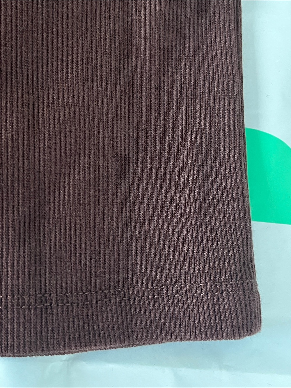 Marine Layer Lexi Mock Neck Short Sleeve Top - Picture 4 of 6